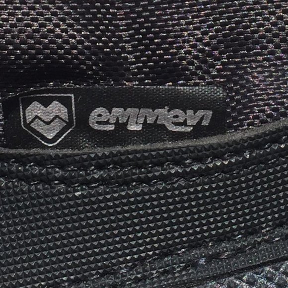 Emmevi Lord black snow boots, size 13/1 kids front zipper insulated, waterproof - Picture 5 of 7